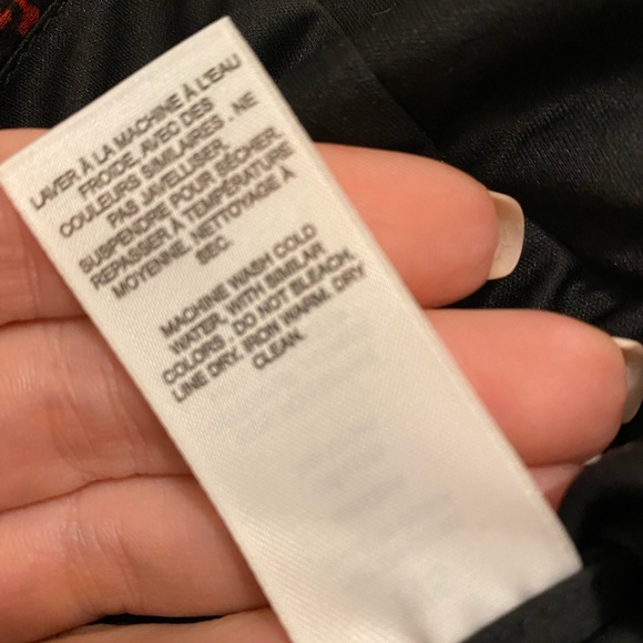 Shirt/ Blouse | Brand: Dynamite | Size: S | Colour: black with red and blue | - Picture 5 of 5